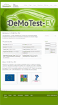 Mobile Screenshot of demotest-ev.com